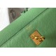 Hermes Vert Criquet Epsom Kelly 25cm Sellier Bag GHW