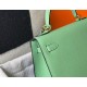 Hermes Vert Criquet Epsom Kelly 25cm Sellier Bag GHW