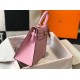 Hermes Mauve Sylvestre Epsom Kelly 28cm Sellier Bag GHW