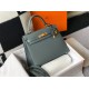 Hermes Vert Amande Epsom Kelly 28cm Sellier Bag GHW