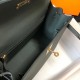 Hermes Vert Amande Epsom Kelly 28cm Sellier Bag GHW