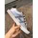 Hermes Avantage Sneakers In Grey Metallic Leather