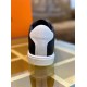 Hermes Avantage Sneakers In Black Calfskin
