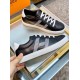 Hermes Avantage Sneakers In Black Calfskin