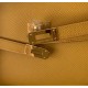Hermes Kelly Classique To Go Wallet In Yellow Epsom Calfskin