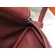 Hermes Lindy 26cm Bag In Bordeaux Clemence With PHW