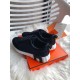 Hermes Bouncing Sneakers In Black Canvas
