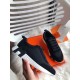 Hermes Bouncing Sneakers In Black Canvas