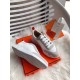 Hermes Bouncing Sneakers In White Canvas