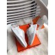 Hermes Bouncing Sneakers In White Canvas