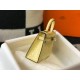 Hermes Kelly Mini II Bag In Jaune Poussin Embossed Crocodile Calfskin