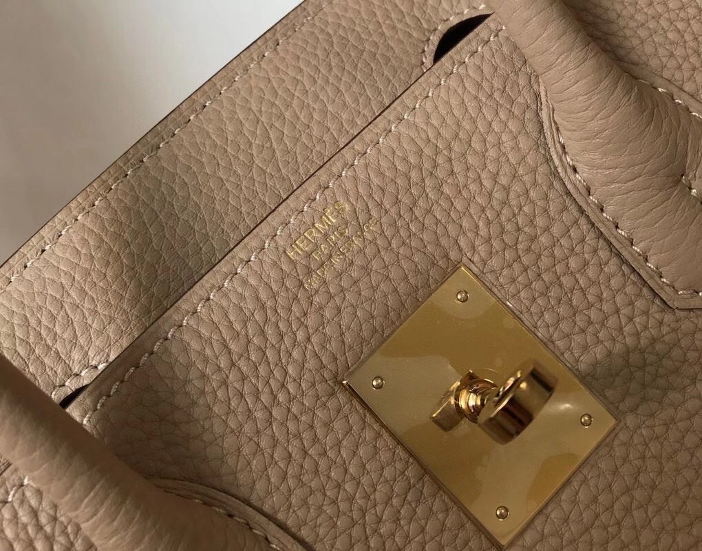 Hermes Trench Clemence Birkin 30cm Bag GHW