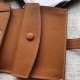 Hermes Bearn Mini Wallet In Gold  Epsom Leather