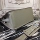 Hermes Grey Clemence Jypsiere 28cm Bag