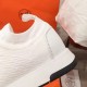Hermes Addict Sneakers In White Knit