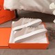 Hermes Avantage Sneakers In Beige/White Calfskin