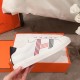 Hermes Avantage Sneakers In Multicolore Blanc Calfskin
