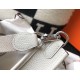 Hermes Evelyne III TPM Bag In Pearl Grey Clemence Leather