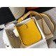 Hermes Evelyne III TPM Bag In Yellow Clemence Leather