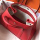 Hermes Garden Party 36 Bag In Red Clemence Leather