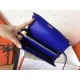 Hermes Kelly Classic Long Wallet In Blue Electric Epsom Leather