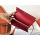 Hermes Kelly Classic Long Wallet In Red Epsom Leather