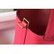 Hermes Picotin Lock 18 Bag In Rose Lipstick Clemence Leather