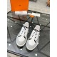 Hermes Men's Get Sneakers in Multicolour Calfskin