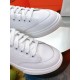 Hermes Men's Get Sneakers in White Calfskin