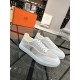 Hermes Men's Get Sneakers in H Canvas