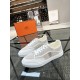 Hermes Men's Get Sneakers in H Canvas