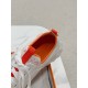 Hermes Men's Depart Sneakers in Orange Gradient Knit