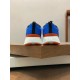Hermes Heros Sneakers in Blue Technical Knit