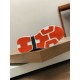 Hermes Heros Sneakers in Blue Technical Knit