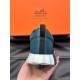 Hermes Men's Bouncing Sneakers in Blue Leather