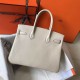 Hermes Beton Clemence Birkin 35cm Bag