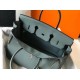 Hermes Vert Amande Clemence Birkin 35cm Bag