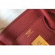 Hermes Bordeaux Clemence Birkin 35cm Bag