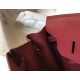 Hermes Bordeaux Clemence Birkin 35cm Bag