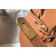 Hermes Brown Clemence Birkin 35cm Bag