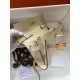 Hermes Kelly Classique To Go Wallet in Craie Epsom Calfskin