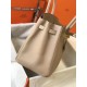Hermes Argile Clemence Birkin 35cm Bag
