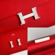 Hermes Constance To Go Wallet in Red Epsom Calfskin