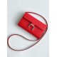 Hermes Constance To Go Wallet in Red Epsom Calfskin