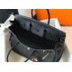 Hermes Black Clemence Birkin 35cm Bag