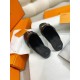 Hermes Women's Oz Mules with Fringed in Black Leather