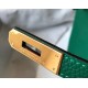 Hermes Malachite Clemence Birkin 35cm Bag