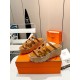 Hermes Isabella 30 Sandals in Brown Calfskin