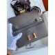 Hermes Constance To Go Wallet in Etain Epsom Calfskin