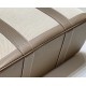 Hermes Garden Party 36cm Bag in Toile and Taupe Leather